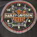 Vtg 1993 Harley Davidson long sleeve thermal shirt 3D emblem black L