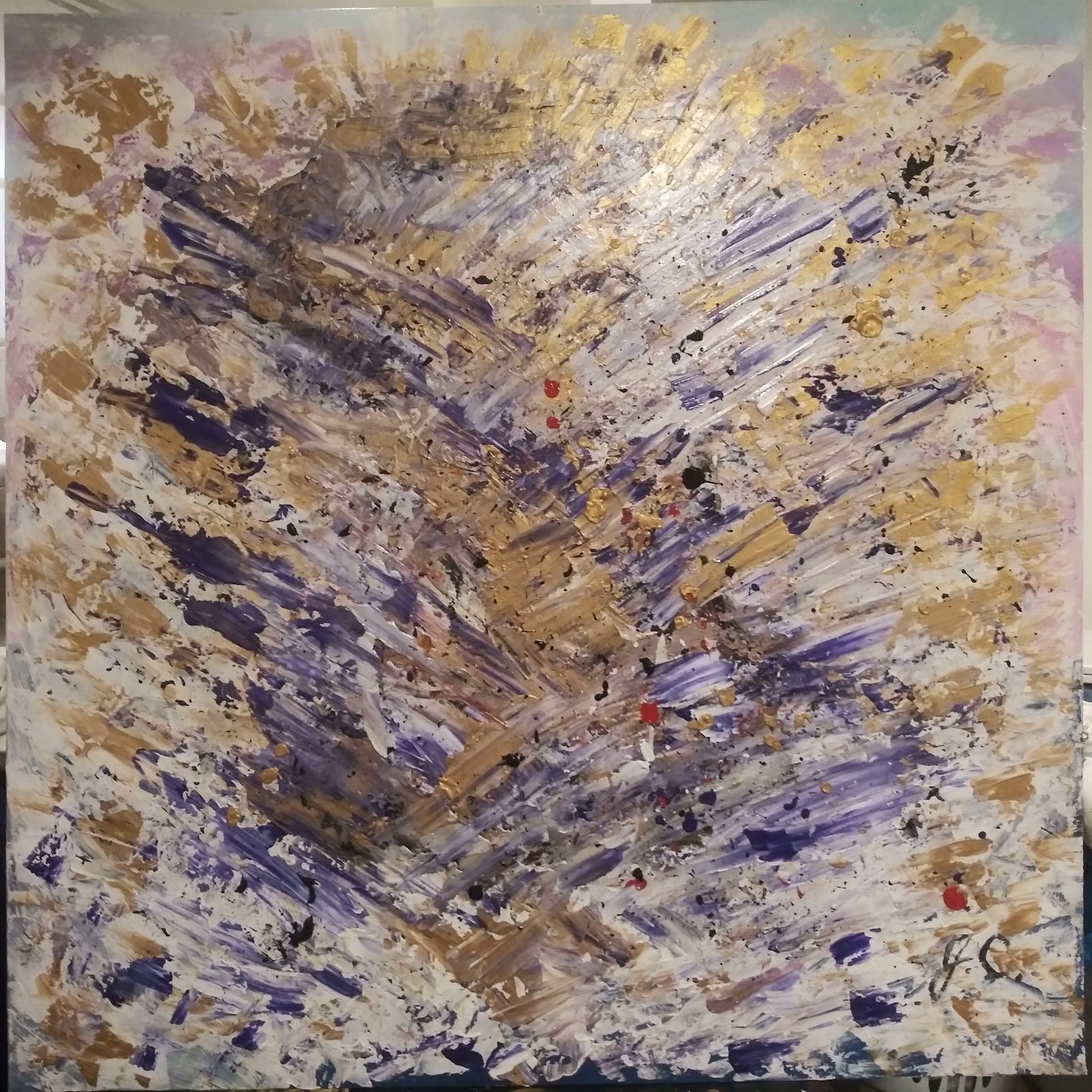 30 x 30 Acrylic painting