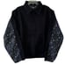 NWT HSTRY By NAS Men’s Black & Paisley Duck Canvas Denim Jacket - Size M