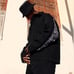 NWT HSTRY By NAS Men’s Black & Paisley Duck Canvas Denim Jacket - Size M