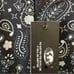 NWT HSTRY By NAS Men’s Black & Paisley Duck Canvas Denim Jacket - Size M