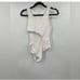 frankies bikinis Mel Plisse One Piece Swimsuit In White Sz S