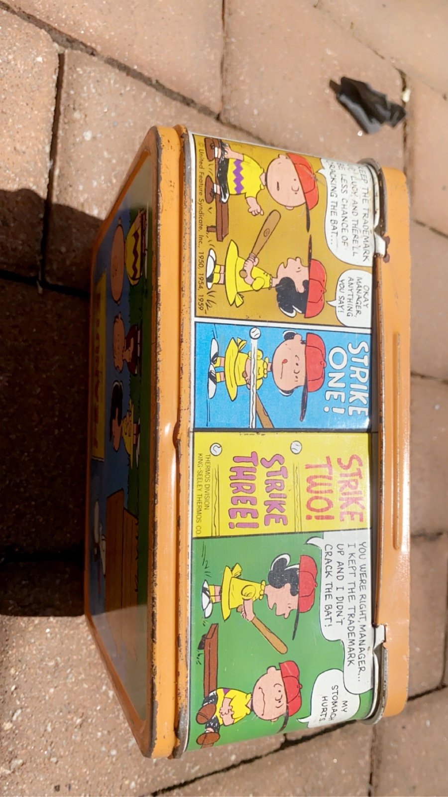 Vintage Peanuts Lunch Box