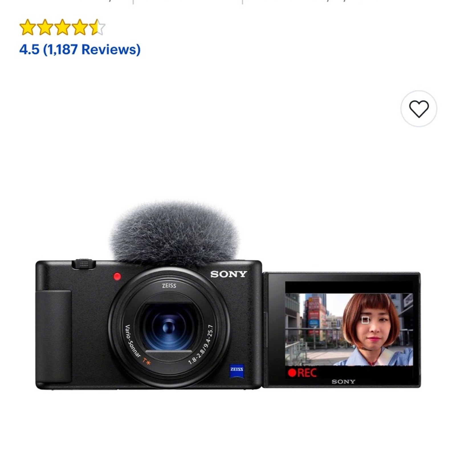 Like NEW Sony ZV1 bundle