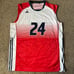 USA Volleyball Adidas Men's White Red Olympic Team Jersey