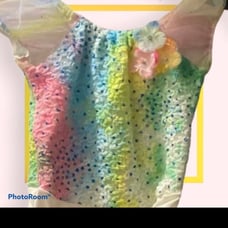 Girls weissman costume princess birthday XS/ small child SC (6/7/8) NEW