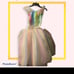 Girls weissman costume princess birthday XS/ small child SC (6/7/8) NEW