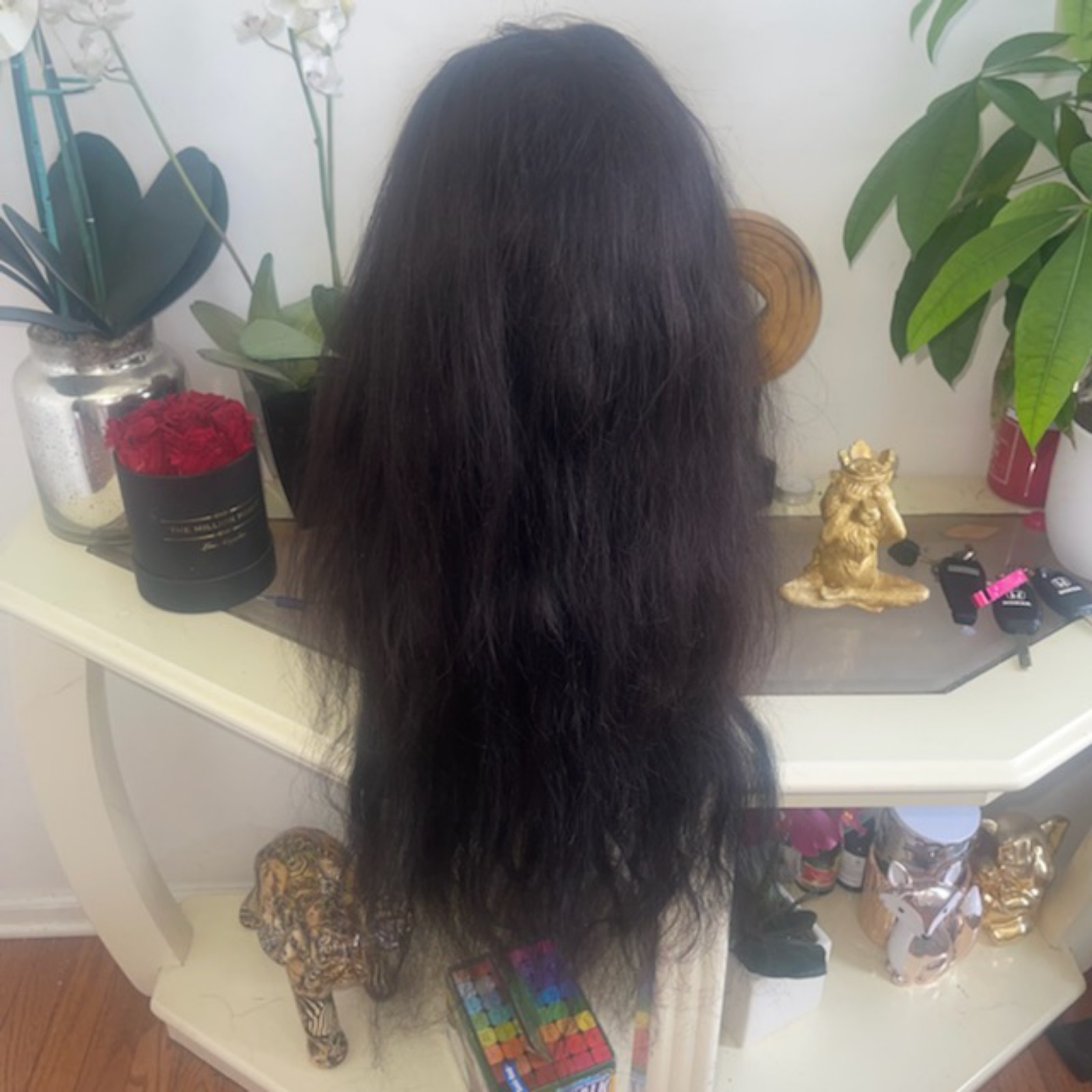 26/28 inches human hair wig