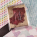 RARE Vintage 1995 House Mouse Designs Joy to the World Wooden Block/Rubber