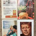 Life Magazine 1960s Lot of 24 1961 JFK Politics Celebrities Car Ads Space