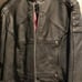Arlen Ness Womens Black Leather Jacket with removable quilted liner.