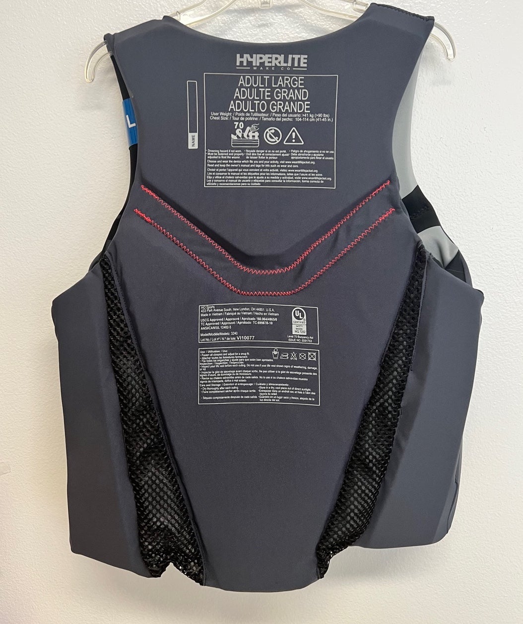 Last-Minute Gift Sale - NWT  Hyper Lite Wake Co. Swimming Vest Adult Size Large - Web Warehouse Clearance Carnival:£34[hoSports & outdoors_4835853ua]