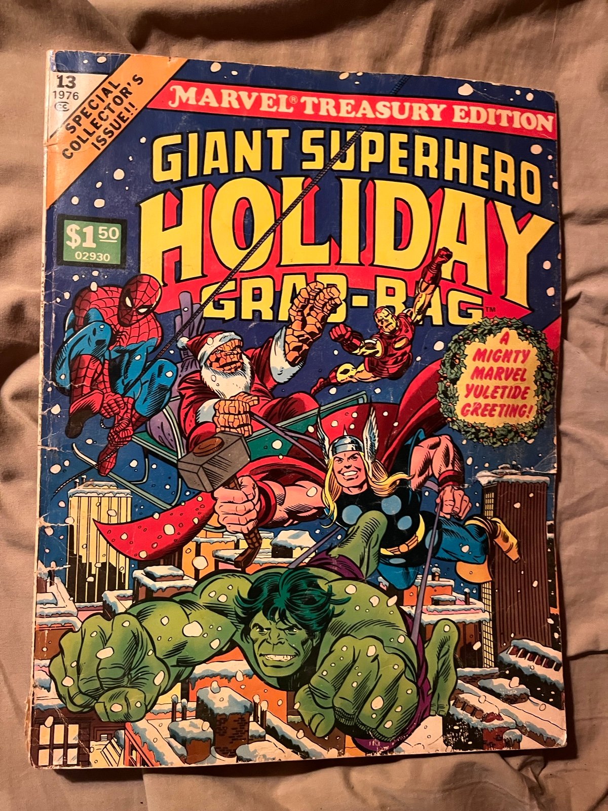 1976 Giant Superhero Grab-Bag Comic