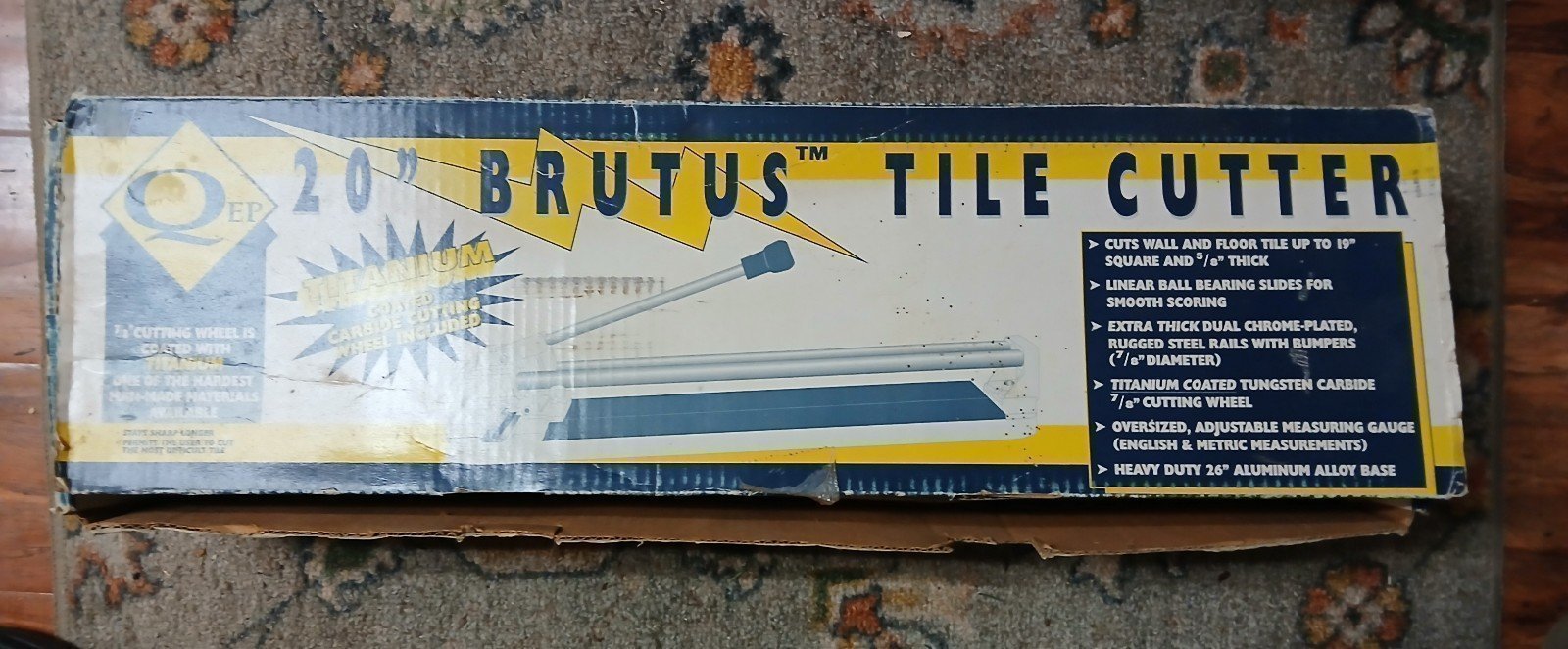 20 BRUTUS TILE CUTTER