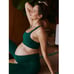 FP Movement x Hatch Never Better Square Neck Maternity Bra Green Large NWT