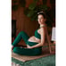 FP Movement x Hatch Never Better Square Neck Maternity Bra Green Large NWT