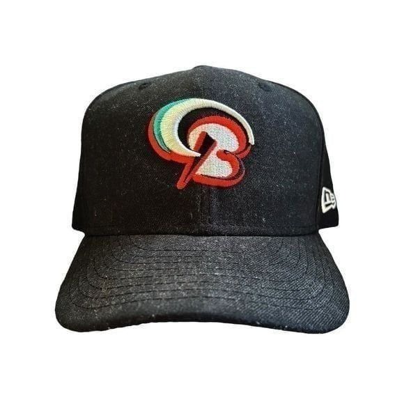 New Era Bowie Baysox 59FIFTY Fitted Hat Black Size 7 1/2 hat baseball Milb