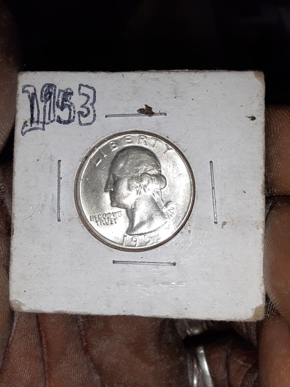 1953 Silver unc quarter