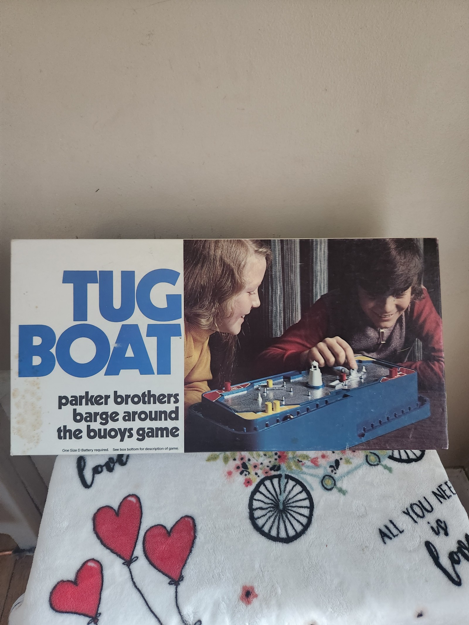 Vintage Tug boat parker brothers game