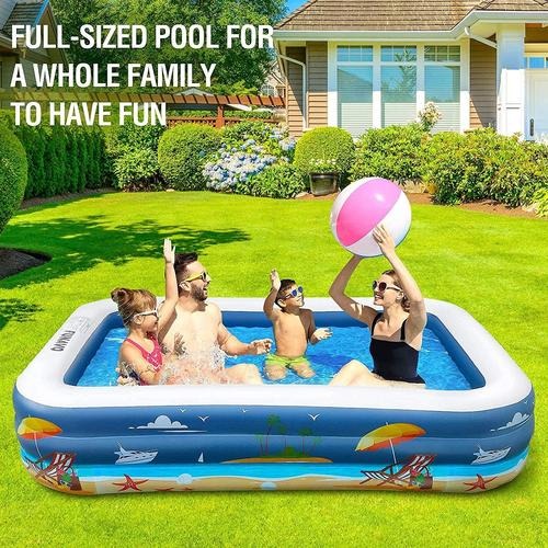FUNAVO Family Inflatable Swimming Pool