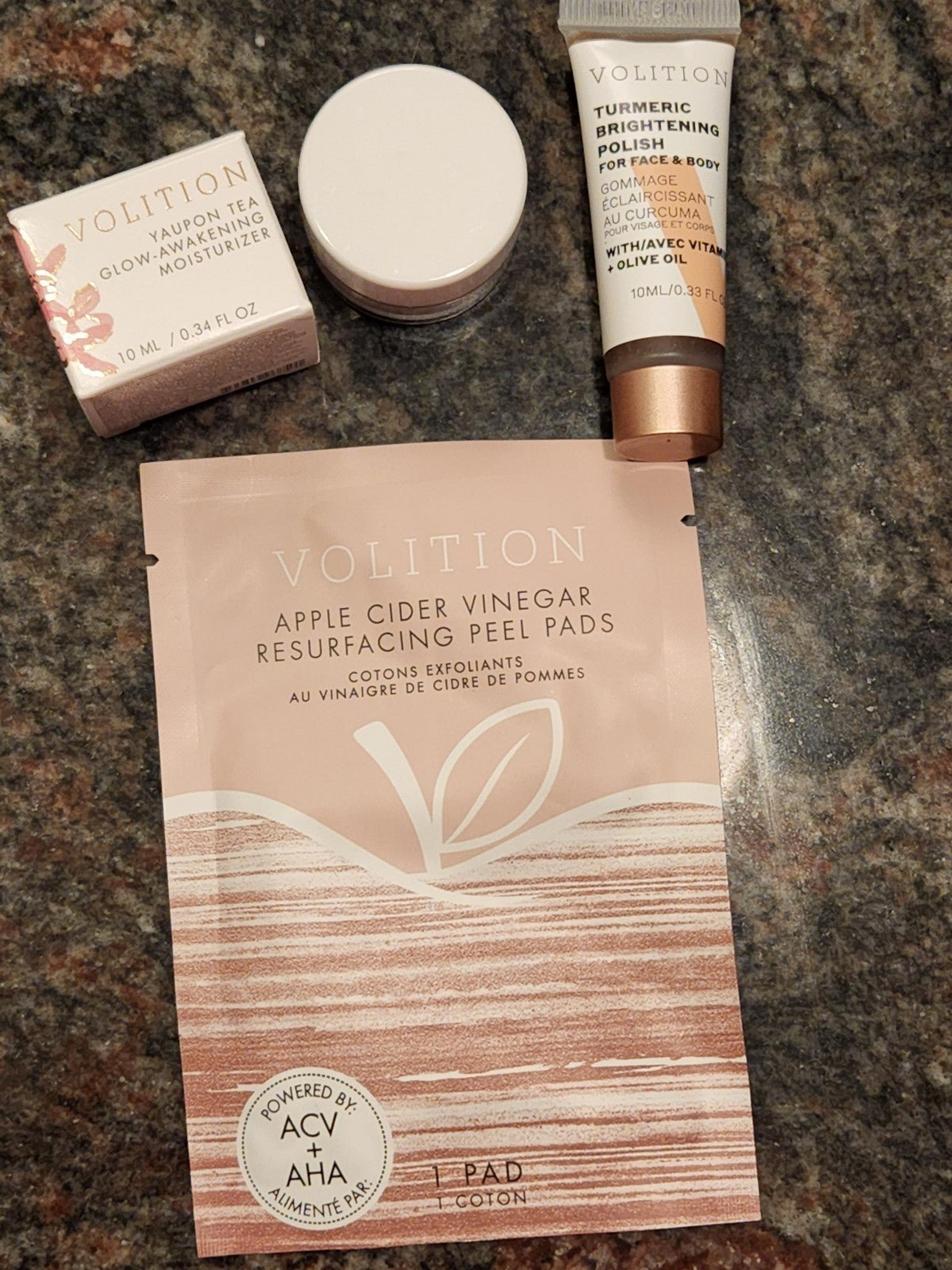 volition set bundle New lot beauty sample mini travel skincare set