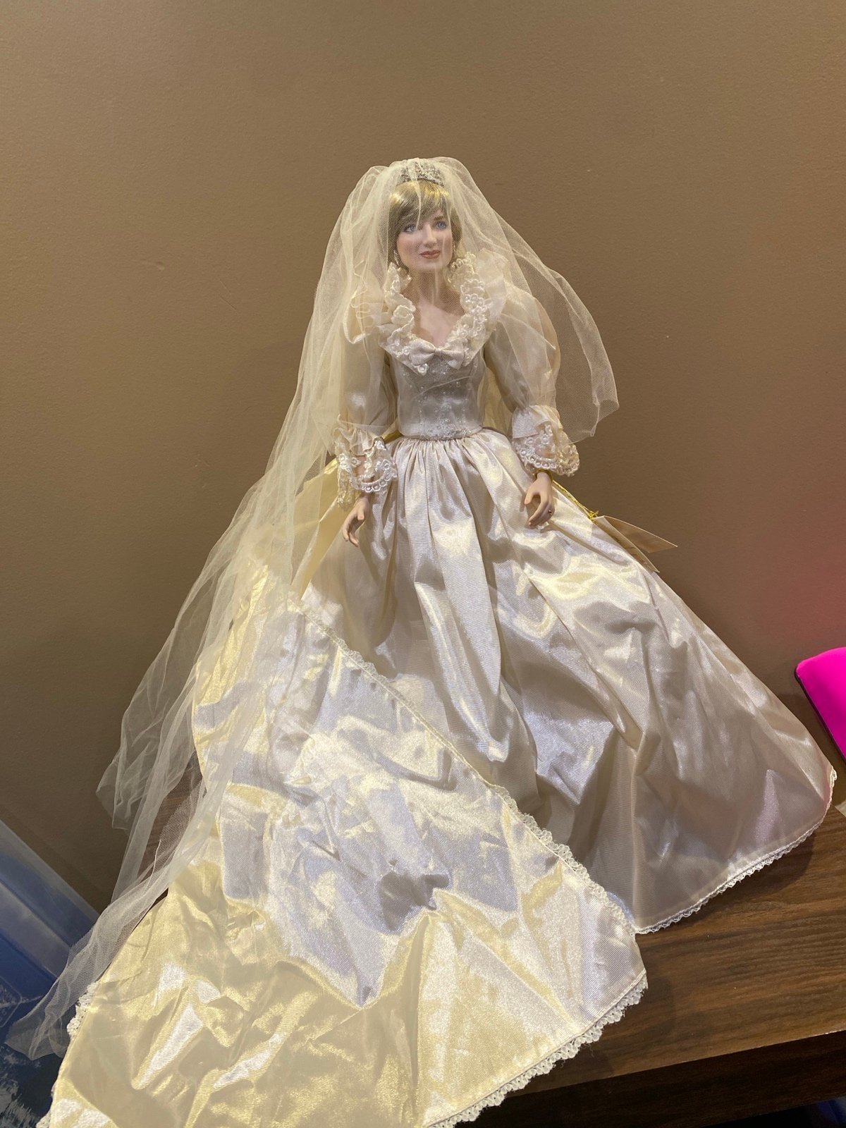 Porcelain Princess Diana Doll