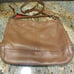 Coach F23293 Pebble Leather Hobo 2Way Shoulder/Hand Bag Zip Closure Brown