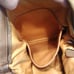 Coach F23293 Pebble Leather Hobo 2Way Shoulder/Hand Bag Zip Closure Brown