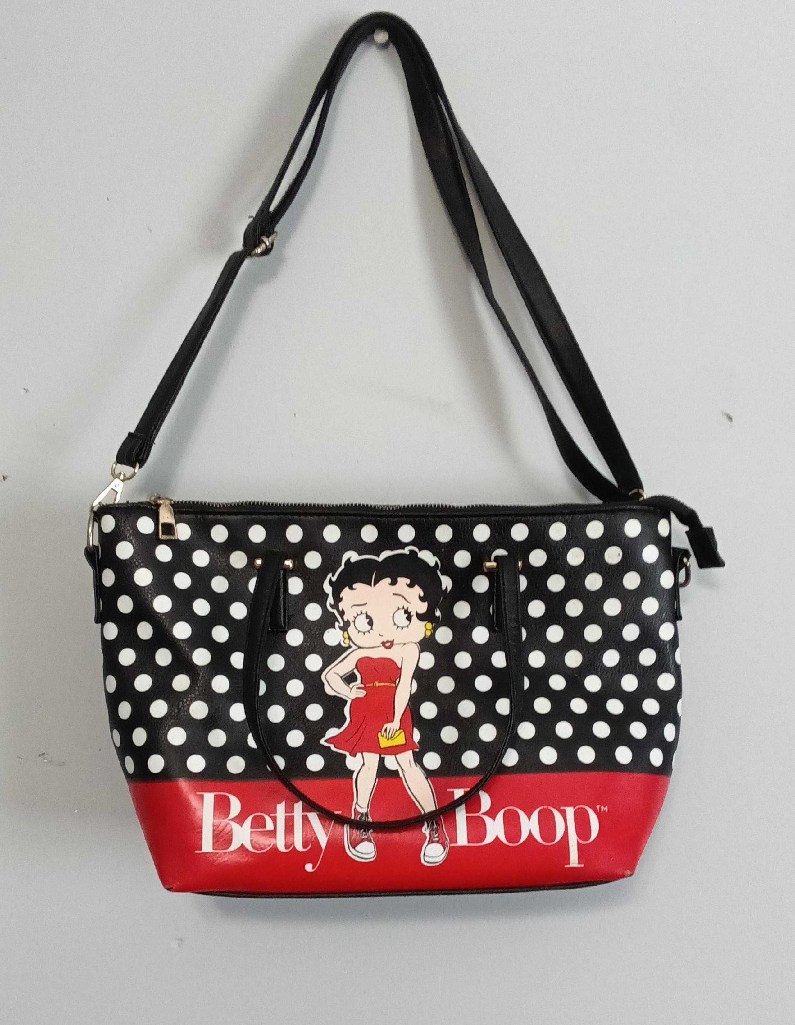 Betty Boop handbag with wallet