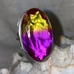Gorgeous Tourmaline bi-color vintage faceted ring 10