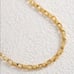 8 Womens 14K Gold Bike Chain Link Bracelet 14 Karat Jewelry 8 inch Biker Style