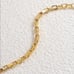 8 Womens 14K Gold Bike Chain Link Bracelet 14 Karat Jewelry 8 inch Biker Style