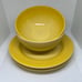 Le Creuset soliel bundle (set of 4) 2 snack bowls & 2 appetizer plates