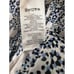 Anthropologie V-neck Plunge Tunic Mini Dress Women’s Small Floral Blue White