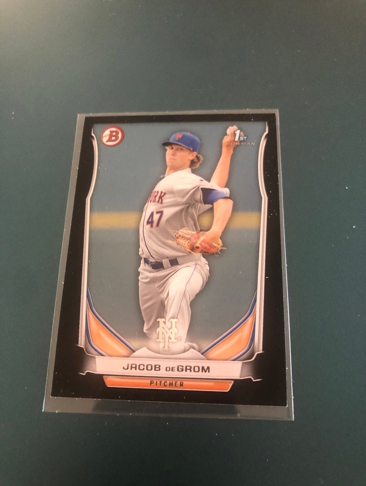 2014 Bowman Jacob deGrom 1st Bowman BLACK /99