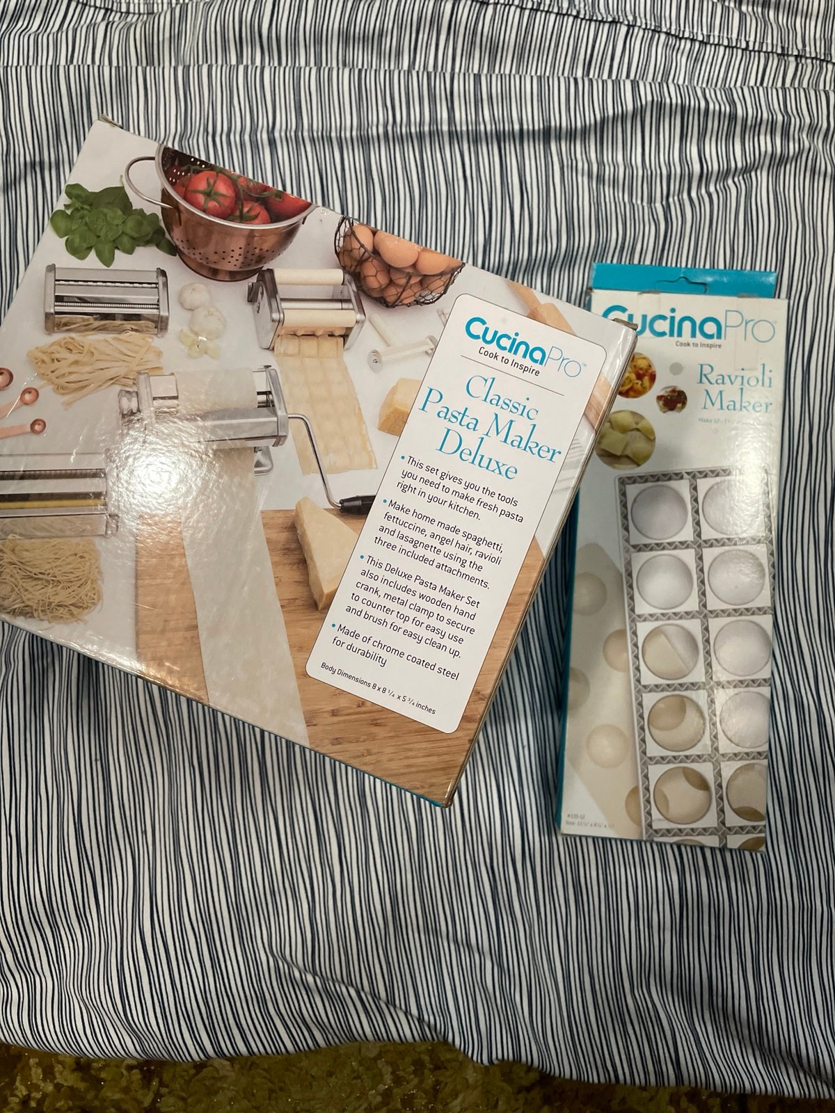 Cucina Pro Pasta Maker Deluxe and Ravioli Maker