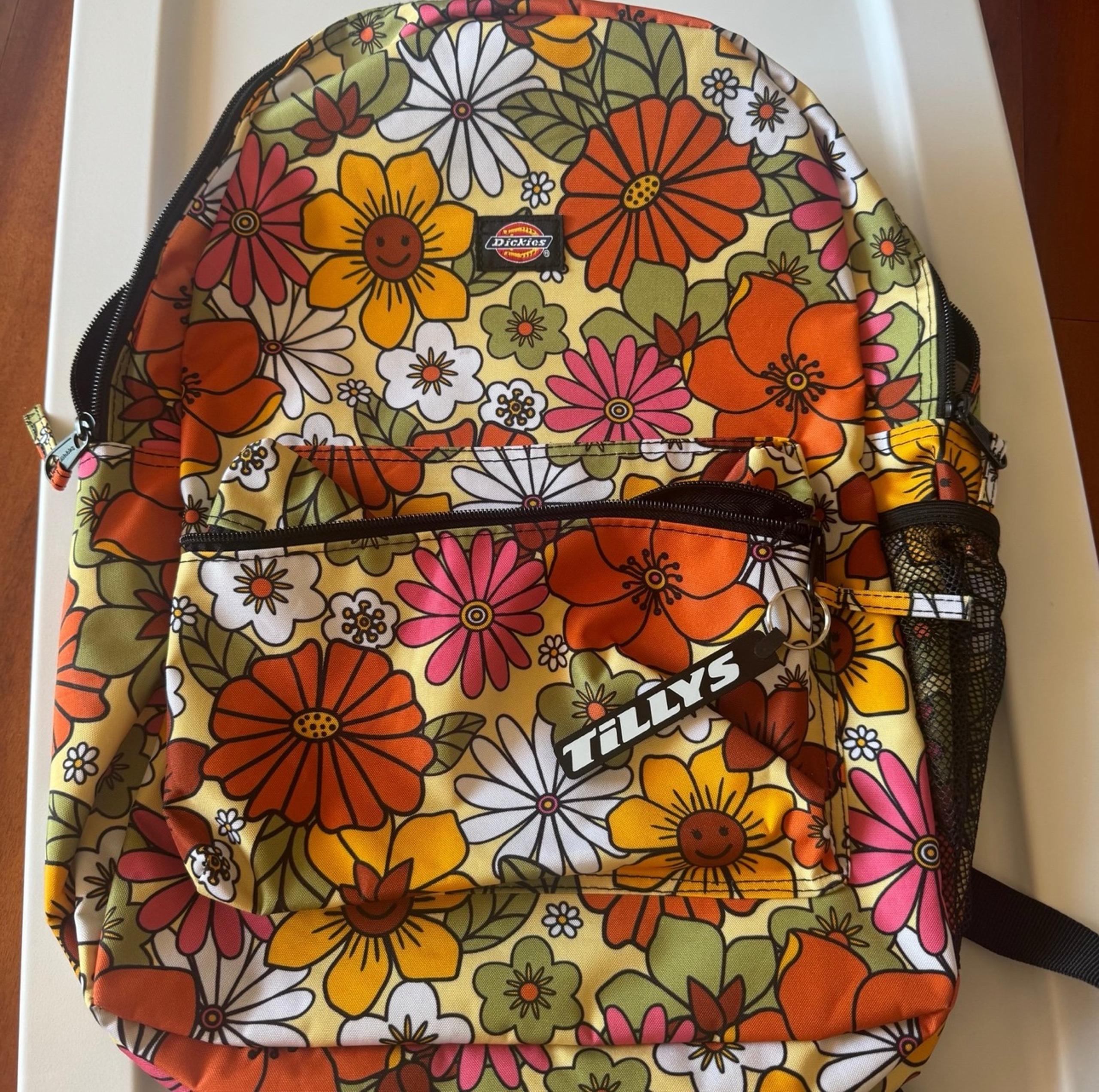 Dickies and Tilly’s Retro Flower Backpack