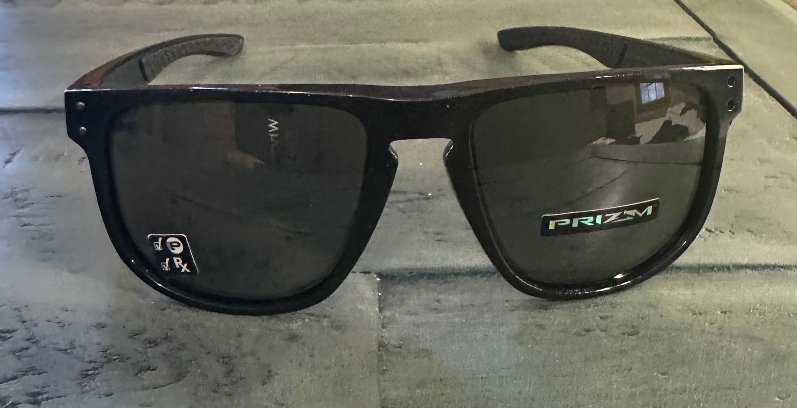 Oakley Holbrook R Black w/ Black Lenses Brand New Sunglasses