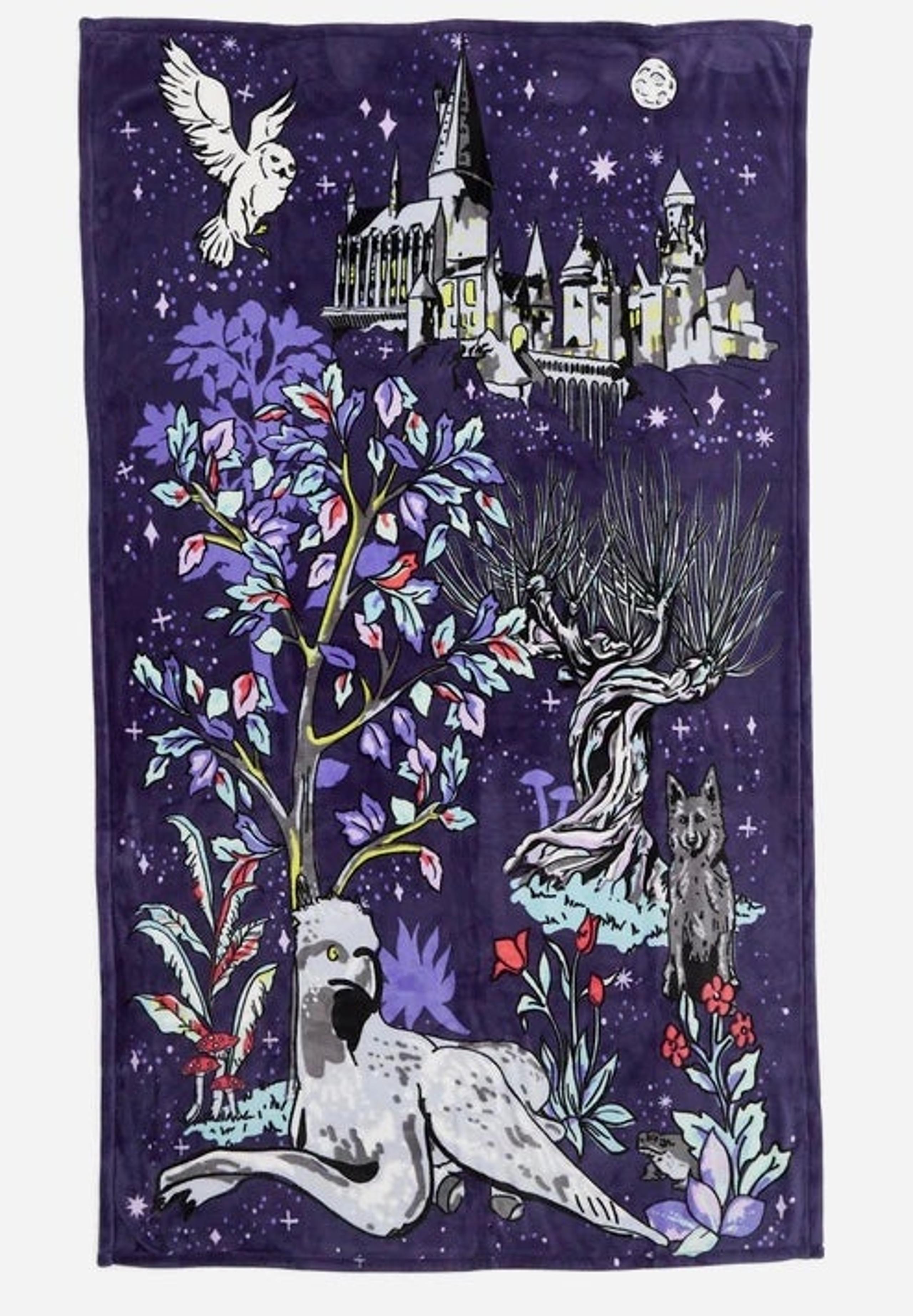 Vera Bradley Harry Potter Forbidden Forest Blanket