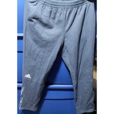 Adidas Team Squad Pants / Gray CLIMALITE CY9619 Men's Size XL