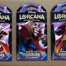 Disney Lorcana Floodborn Booster Pack x3