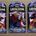 Disney Lorcana Floodborn Booster Pack x3