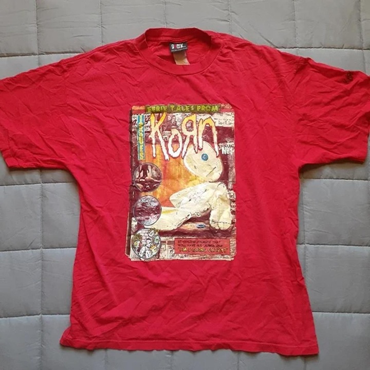 Eerie Tales of Korn Vintage Y2K Nu Metal Graphic Tee