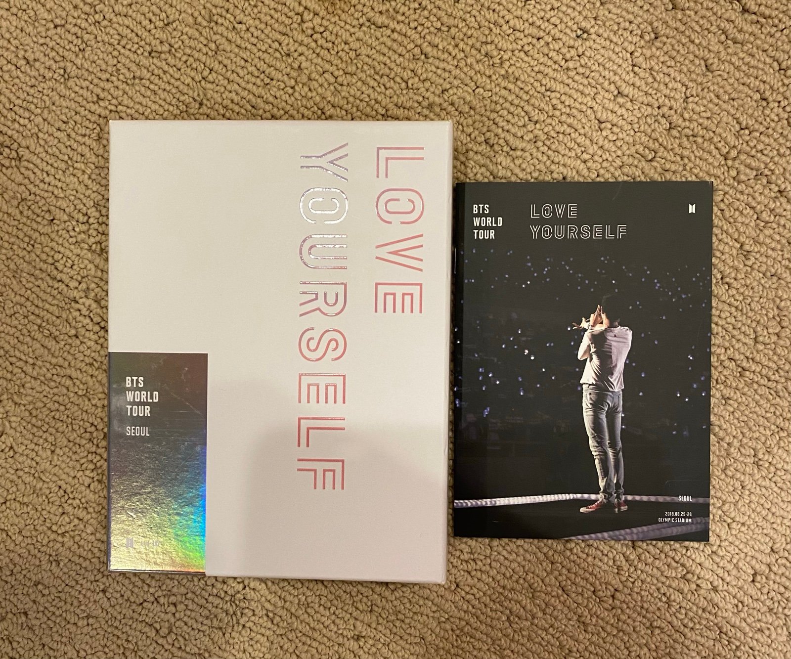 BTS LY Seoul Blu-Ray With RM Photobook. Discs New