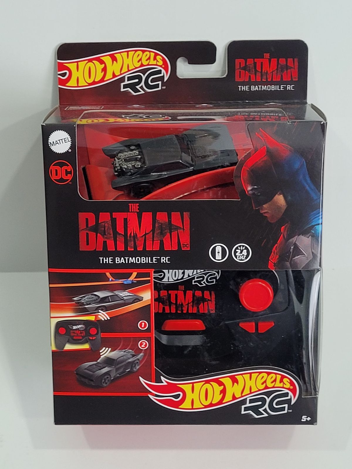 The Batmobile RC 2022 THE BATMAN MOVIE DC COMICS Hot Wheels RC