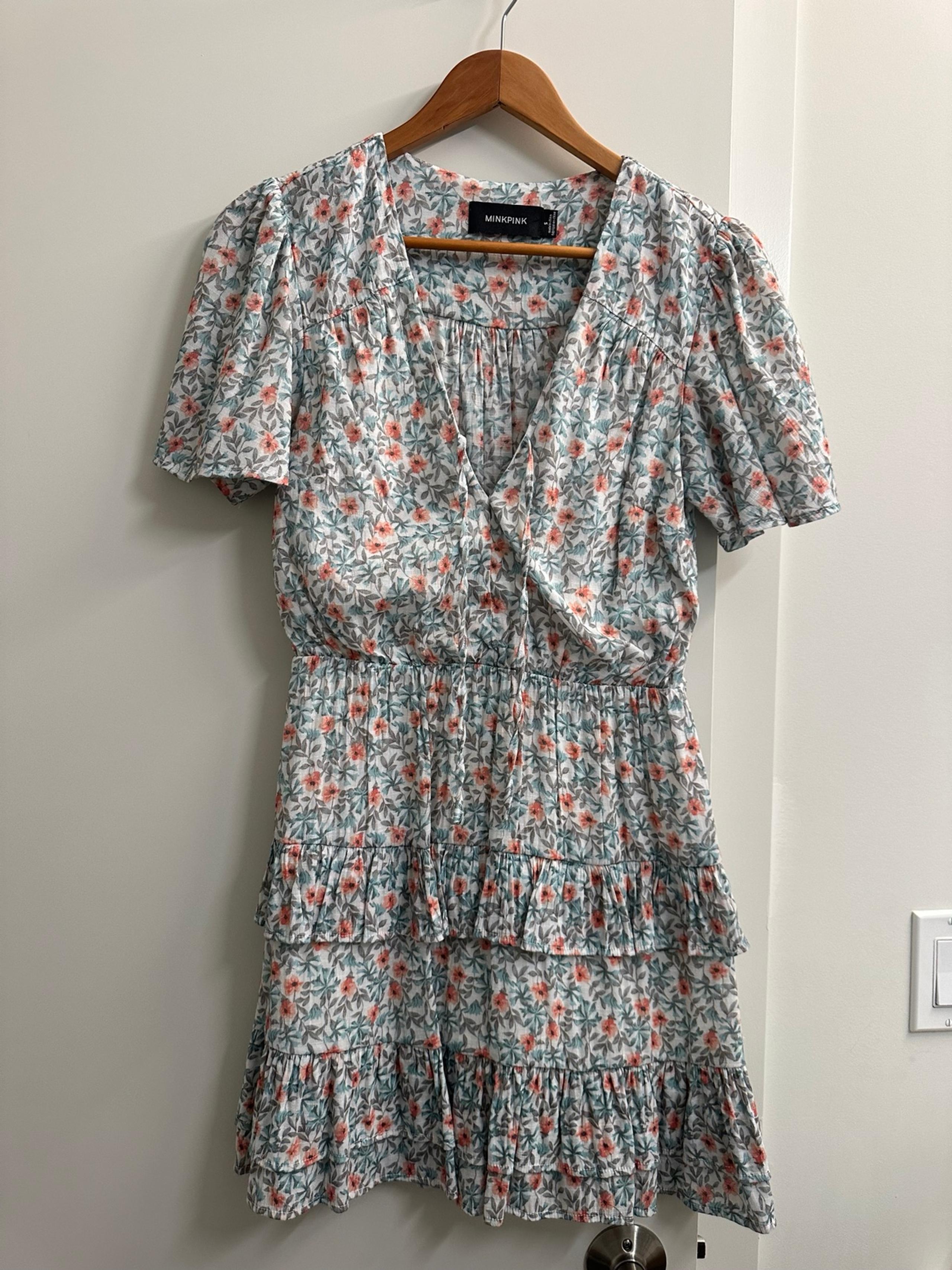 Minkpink Floral Print Dress