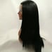 CelebrityWow factorlace front black wig