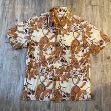 Kalakua Cult Classic Tiger print Hawaiian Shirt