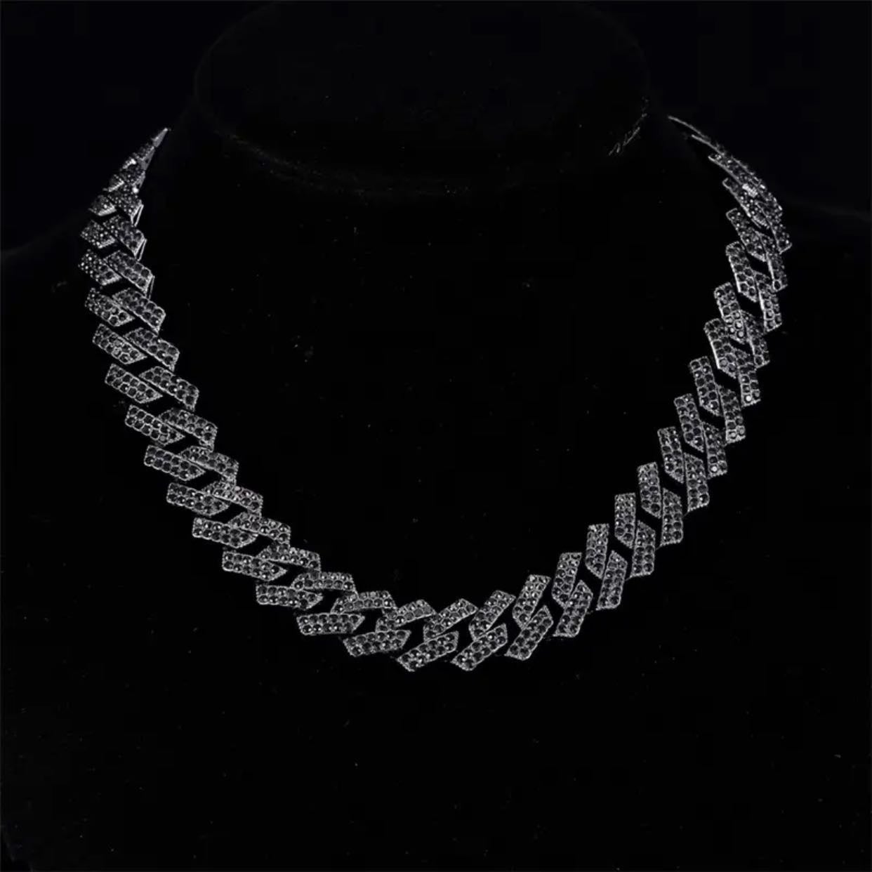 Black Cuban Link Chain
