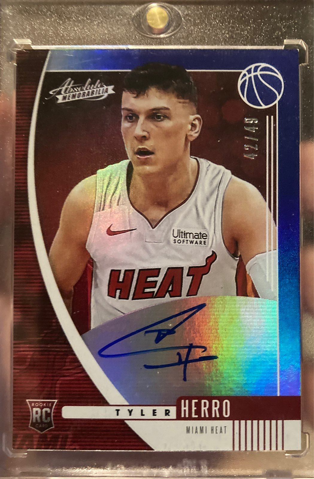 Tyler Herro 2019-20 Panini Absolute Auto